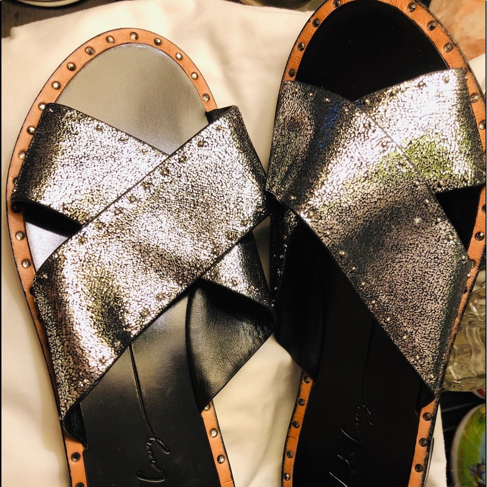 Lola Cruz vero cuoio sandals. New but no tags.